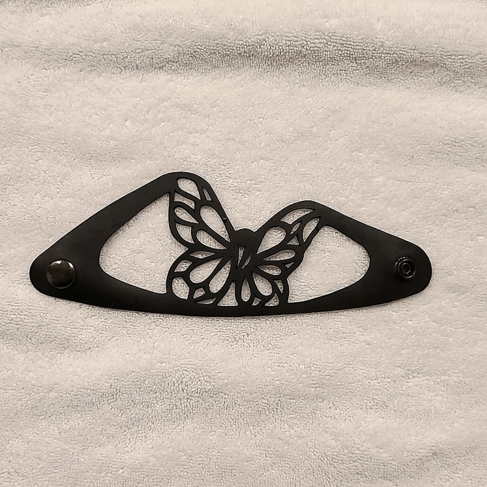 Silicone butterfly bracelet